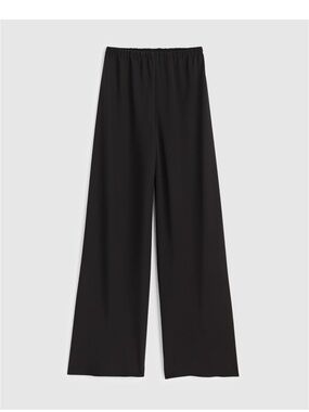 Madewell Black Wide-Leg Pull-On Pants NY506 Brand New XXS